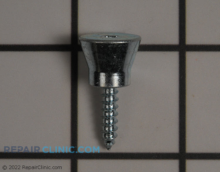 Door handle mounting stud. Stud screws into the door. Handle is secured to the stud with set screws.