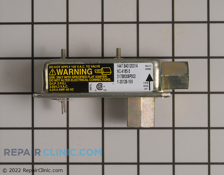 Y-30100-17 Gas Range Oven Safety Valve Replacement For GE WB19K13 Y