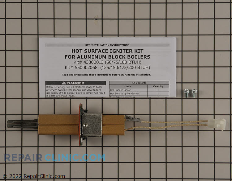 Water Heater Igniter 43800013 Fast Shipping Repair Clinic