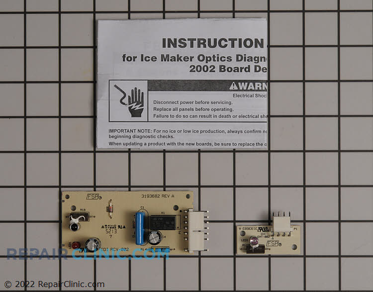 Refrigerator ice level control board - Item Number W10757851