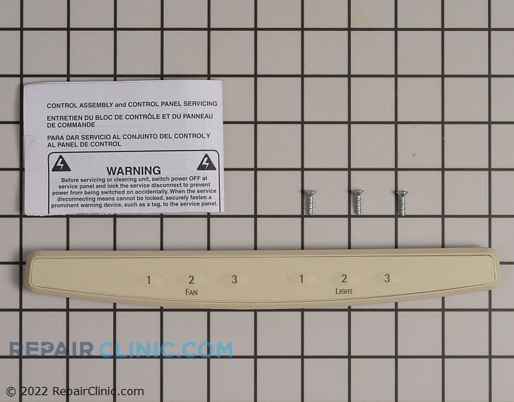 Range Vent Hood Control Panel SR169006 Broan Control Panel Repair