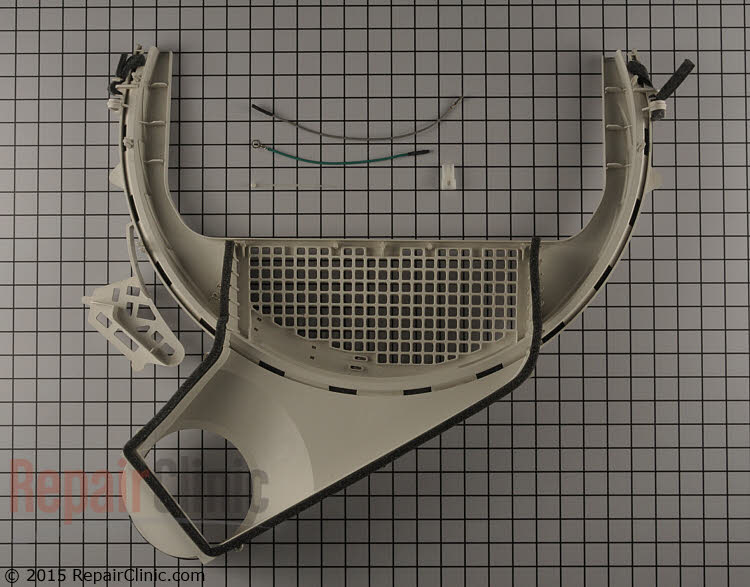 Dryer Front Bulkhead WE14X25080 Fast Shipping Repair Clinic