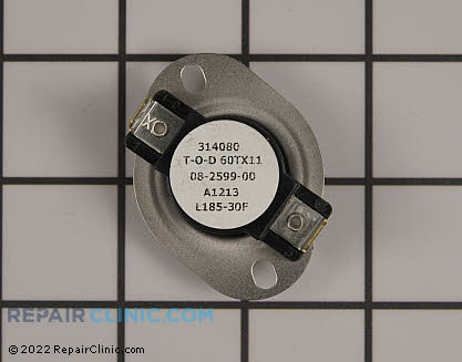 High Limit Thermostat WP28X10005 Alternate Product View