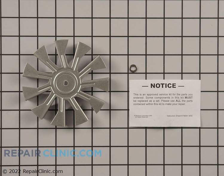 W10758272 Fan Blade