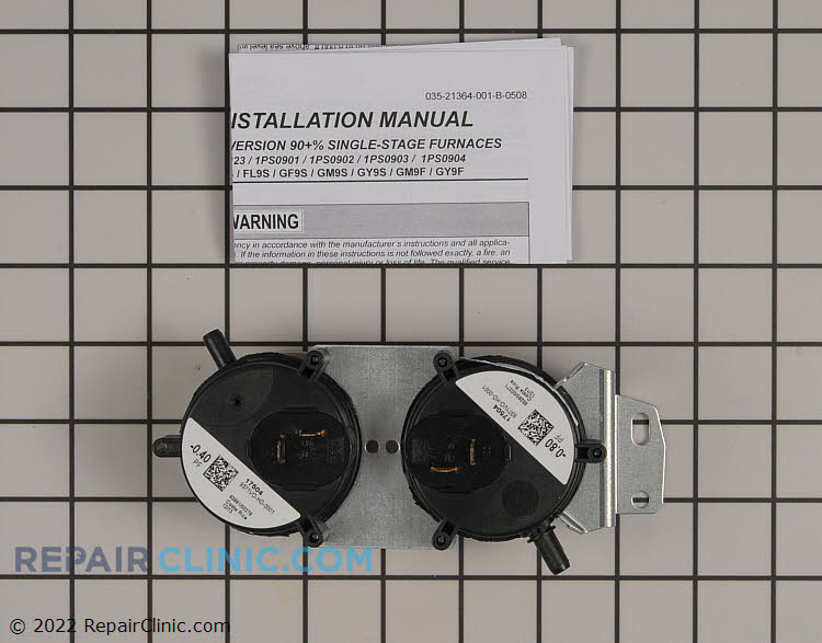 Furnace Pressure Switch S11PS0902 Fast Shipping Repair Clinic