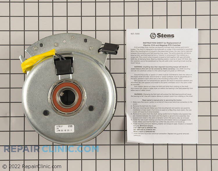 PTO Clutch 917-3446 Alternate Product View