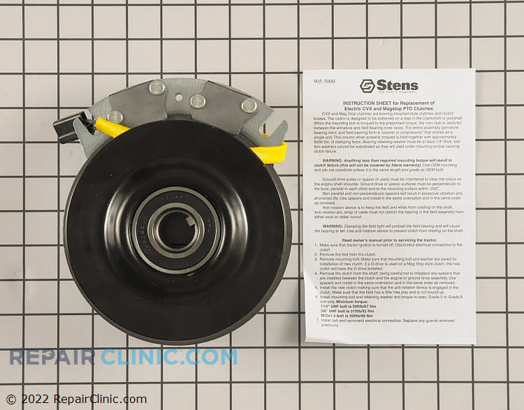 PTO Clutch 917-3446 Alternate Product View