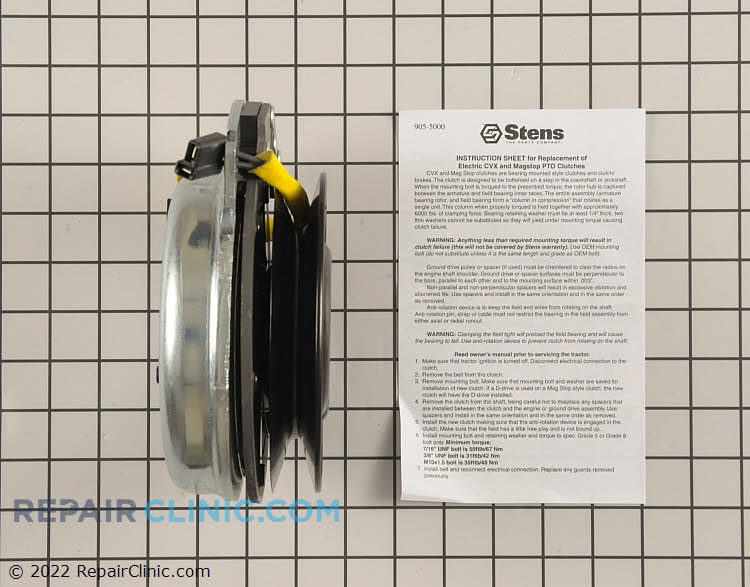 PTO Clutch 917-3446 Alternate Product View