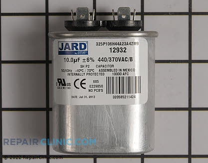 Run Capacitor S1-02431404000 Alternate Product View