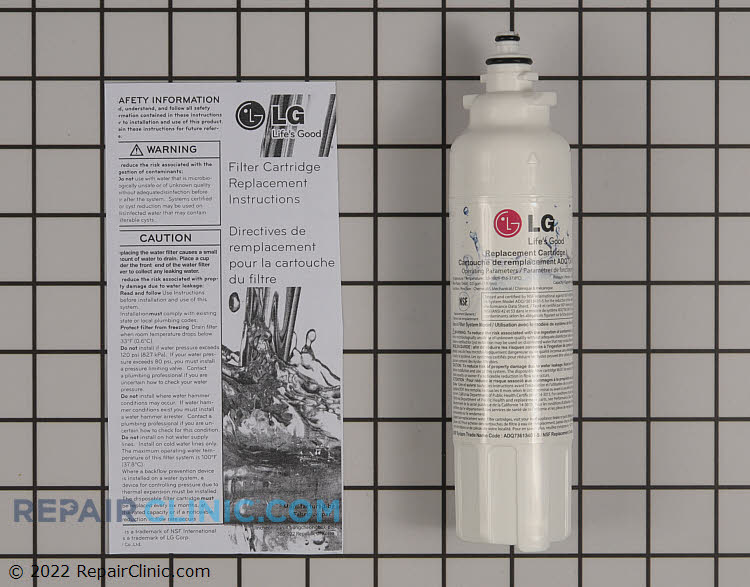 Water filter - Item Number ADQ73613408
