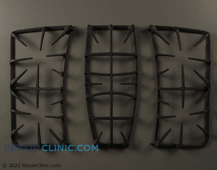 Range/Stove/Oven Burner Grate WB31X24641 Fast Shipping Repair Clinic