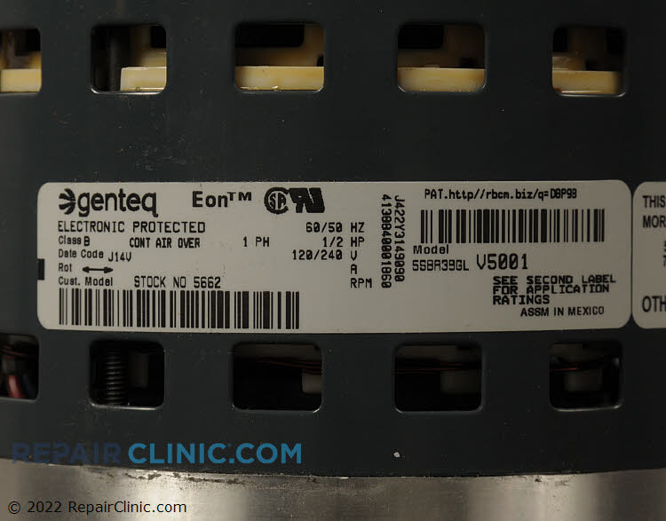 Air Handler Blower Motor M0108601R Fast Shipping Repair Clinic