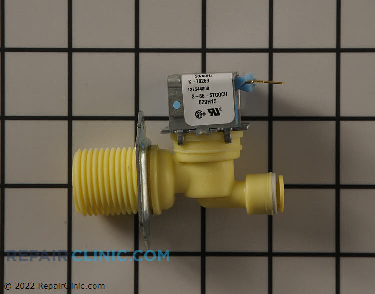 thumbnail image 2 of Genuine Electrolux Water Inlet Valve For EIFLW55HIW0, EIFLS60LT0, EWFLW65HIW0, EIFLS55IRR0 Washers 2 of 3
