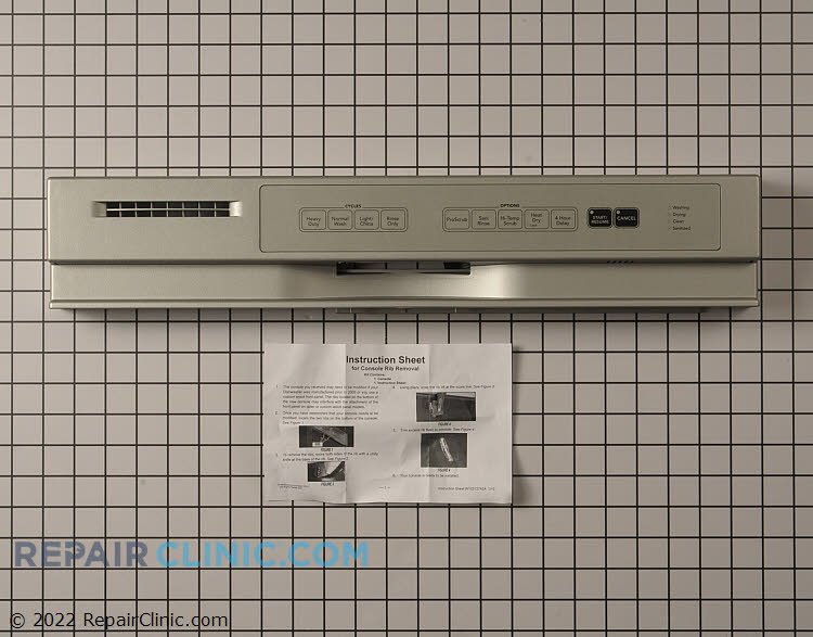 Dishwasher Touchpad and Control Panel WPW10250018 Touchpad and