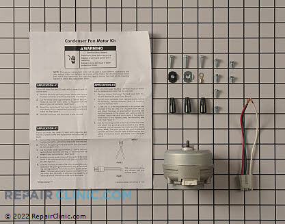 Condenser Fan Motor W10822259 Alternate Product View