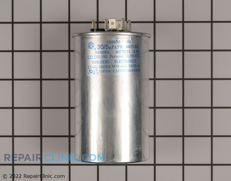 Dual run capacitor 440V 30/5 MFD