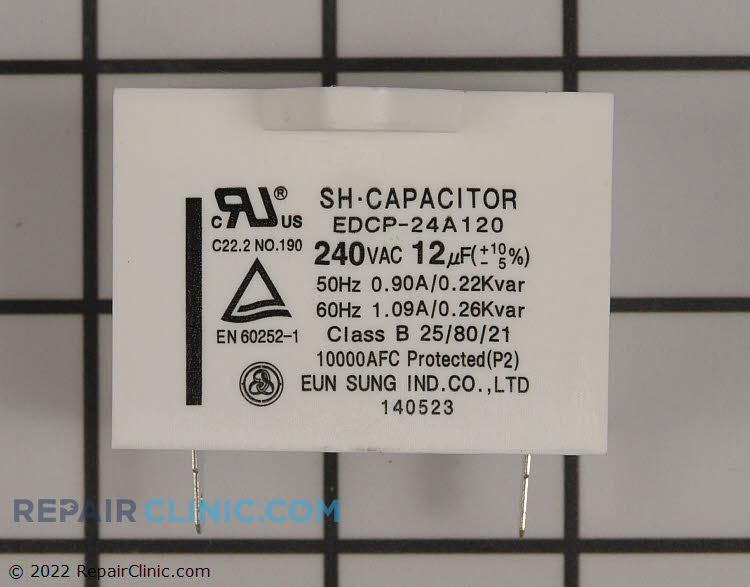 Capacitor 240 volt 12 mfd.