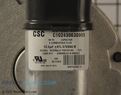 Blower Motor 9F30097 Alternate Product View