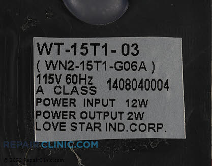 Motor A3020-580 Alternate Product View