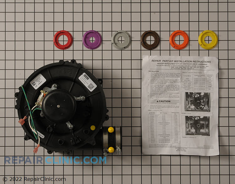 S1-02649692000 Draft Inducer Motor