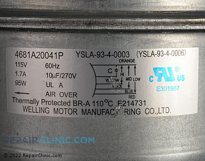 Motor 4681A20041P Alternate Product View