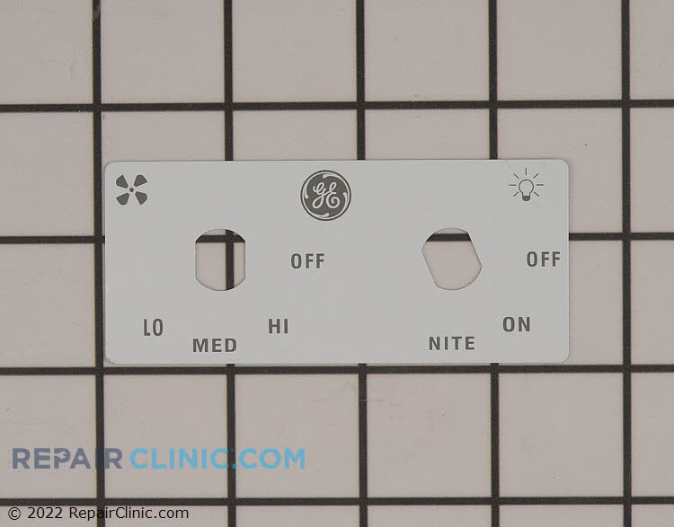 WB02X11036 Control Panel