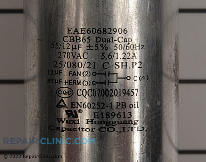 Capacitor EAE60682906 Alternate Product View