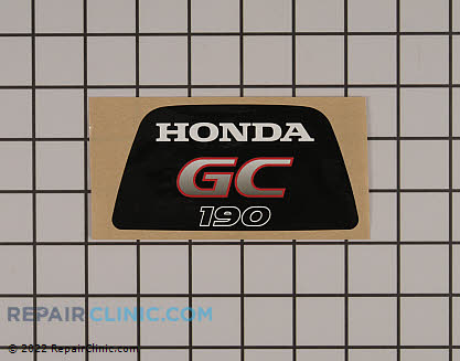Decal 87101-Z1A-010 Alternate Product View