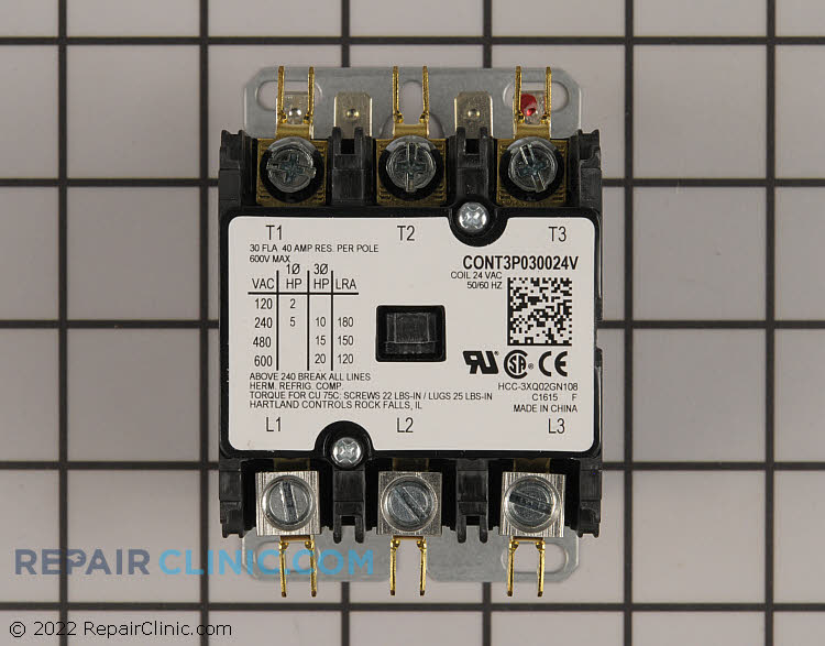 Air Conditioner Contactor CONT3P030024VS Goodman Contactor Repair