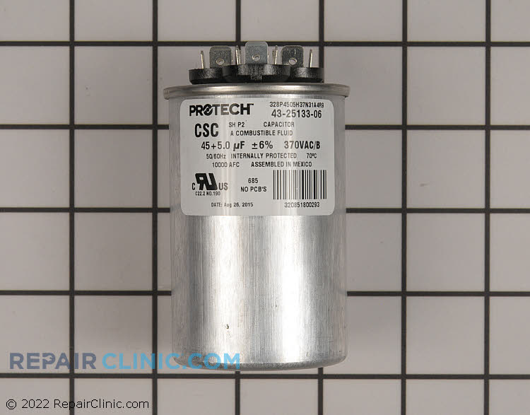 Thermal Zone Air Conditioner Capacitor Parts | Repair Clinic Thermal Zone Air Conditioner Capacitor Parts | Repair Clinic