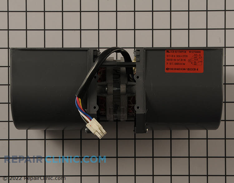 Microwave Exhaust Fan Motor W11441128 Whirlpool Exhaust Fan Motor Repair Clinic