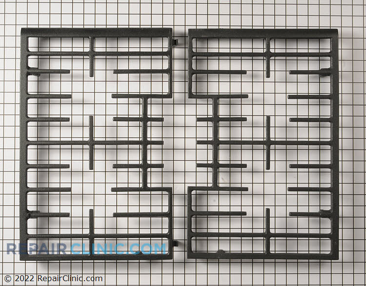 Range/Stove/Oven Burner Grate W10620480 Whirlpool Burner Grate
