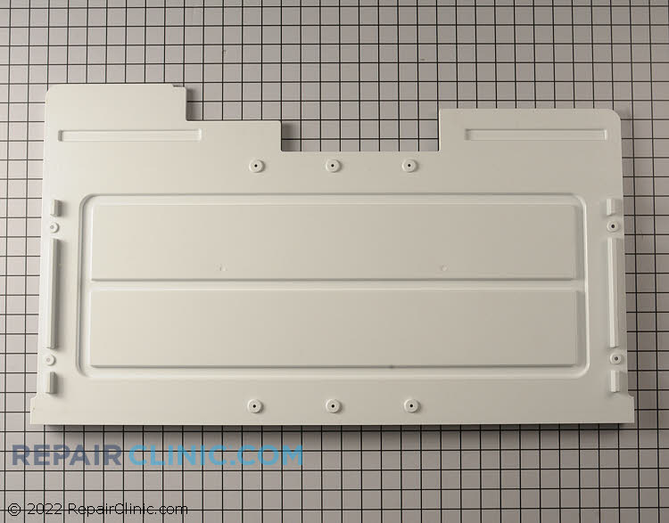 SPARES2GO Clear Plastic Salad Crisper Cover Shelf For LG Fridge - 520x350mm, Cut-to-Size-1127116