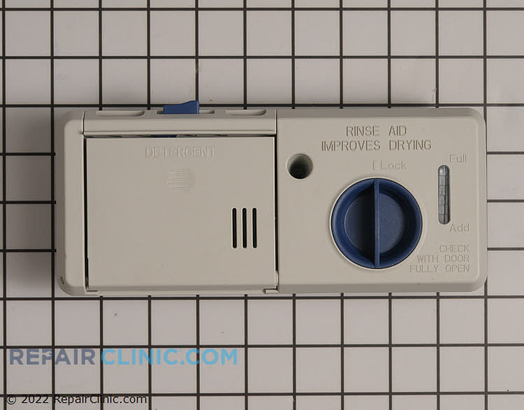 Whirlpool dishwasher dispenser discount