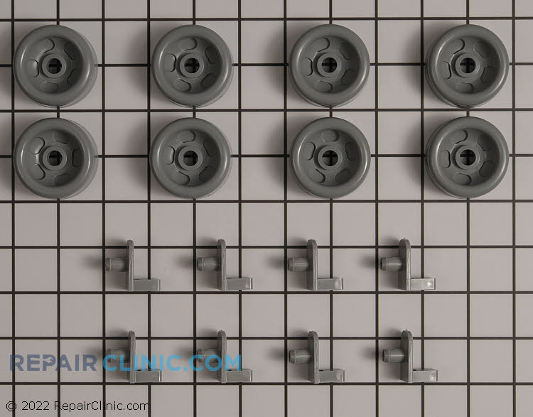 Lower dishrack roller kit - Item Number WD35X21041