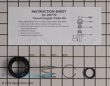 Faucet Adaptor Coupling WP285170 Alternate Product View