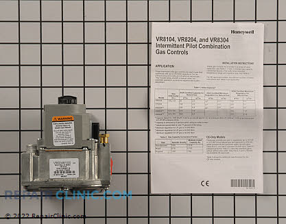 Gas Valve Assembly 96307 Alternate Product View