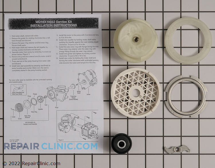 Impeller and Seal Kit WD19X10032