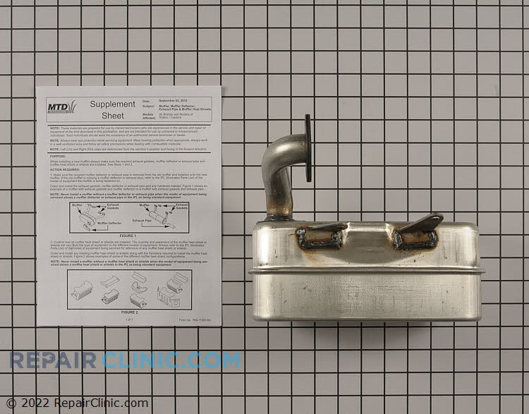 MTD 951-11943A Muffler GENUINE