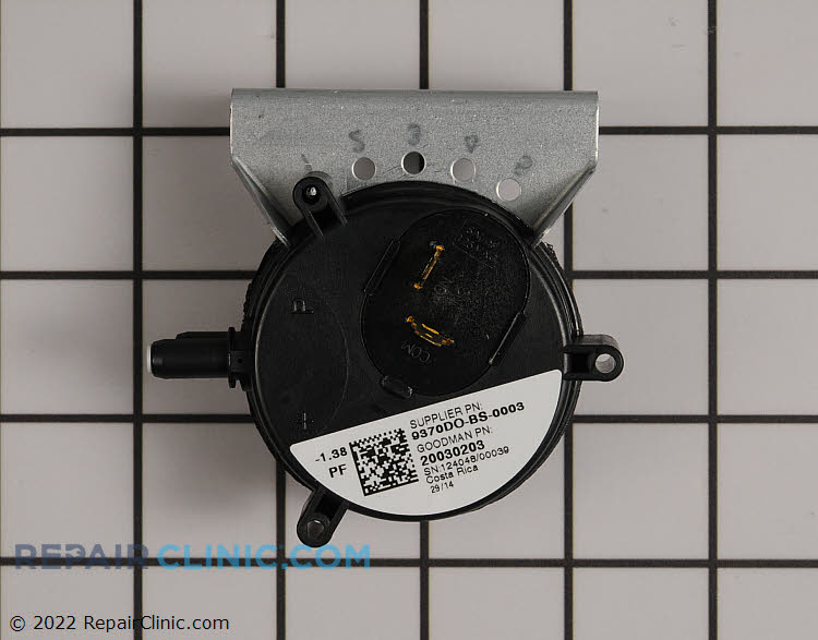 Furnace Pressure Switch 20030203 Goodman Pressure Switch Repair Clinic
