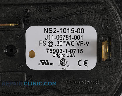 Pressure Switch 261R06830-001 Alternate Product View