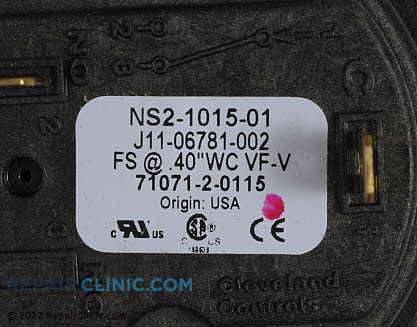 Pressure Switch 261R06830-002 Alternate Product View