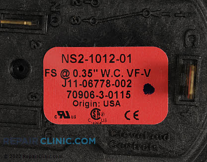 Pressure Switch 261R06830-005 Alternate Product View