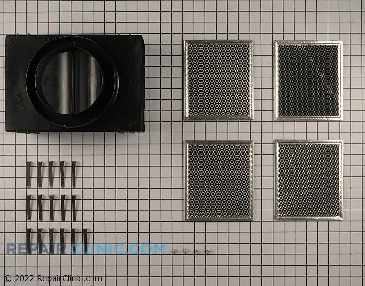 Range Vent Hood Recirculating Vent Kit W10692909 Fast Shipping