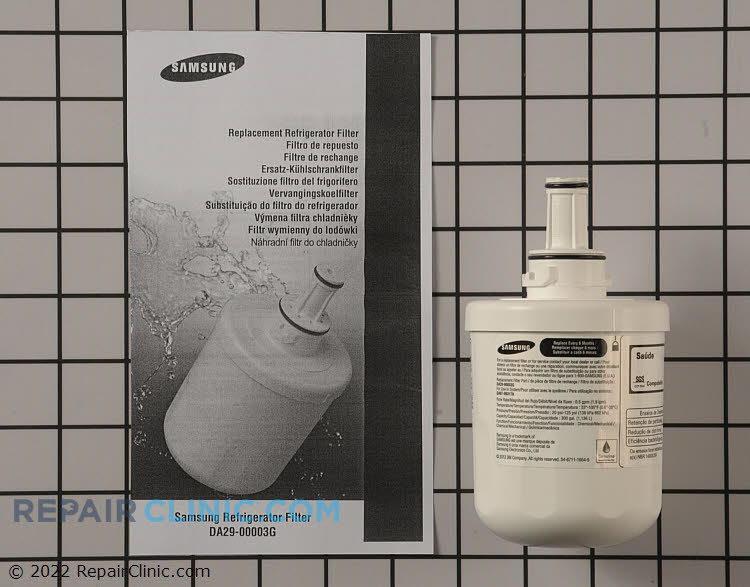 Water filter - Item Number DA29-00003G