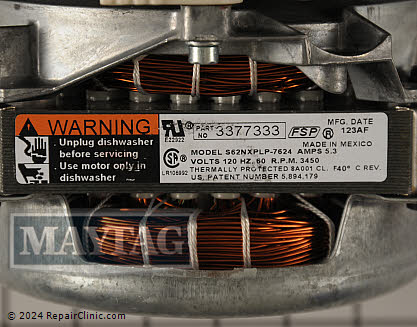 Pump and Motor Assembly W10428167 Alternate Product View