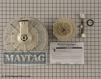 Pump and Motor Assembly W10428167 Alternate Product View