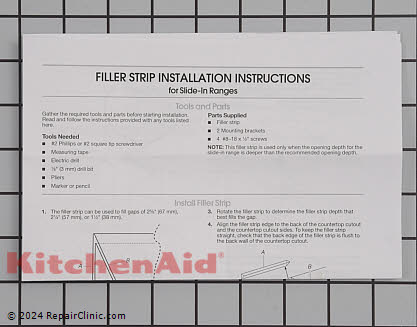 Trim Piece W10113901A Alternate Product View