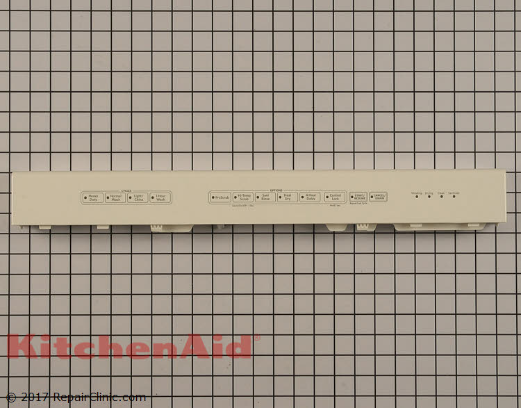 Touchpad and Control Panel WPW10500174 KitchenAid Replacement Parts