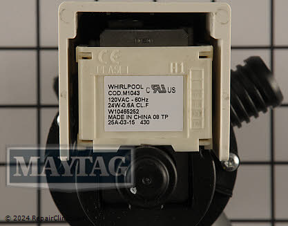 Drain Pump WPW10465252 Alternate Product View